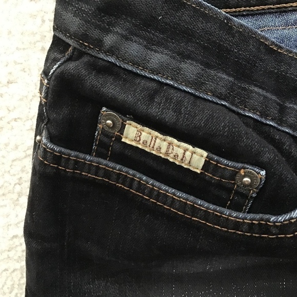 BELLA DAHL VINTAGE CHIC 28 BLACK JEANS BOOT CUT - Picture 6 of 9